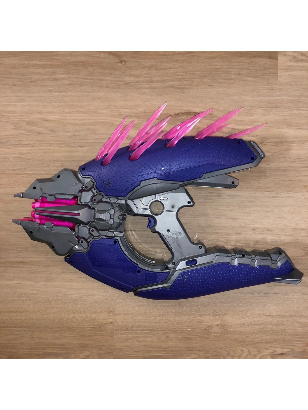 NERF LMTD HALO NEEDLER 10 DART LIGHT UP DRUM GUN BLASTER